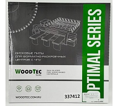 Пила дисковая для пильных центров 400x4.4/3.2x60 мм, Z72, трапеция Woodtec ВИ 337412