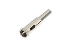 Сверло алмазное по стеклу и керамике, трехгранный хвостовик, 14x65 мм Тундра 1935833