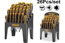Набор отверток Ingco 26 шт INDUSTRIAL HKSD2628