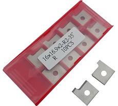 Нож профильный сменный квадратный FHONK 16x16.9x2-R2 HW R (упаковка 10шт) 9534009R2-10