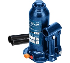 Гидравлический бутылочный телескопический домкрат 2 т, подъем 170-380 мм Stels 51144