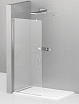 Душевая перегородка Cezares LIBERTA-L-1-85-120-C-Cr 85x195 прозрачная/хром, кронштейн 120 см