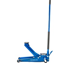 Подкатной домкрат Rossvik V3 LOW PROFILE с педалью, г/п 3 т, 75-505 мм PEDAL TH32505B