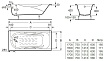 Чугунная ванна Roca Malibu 170x75 см 230960000 без ручек, с антискользящим покрытием