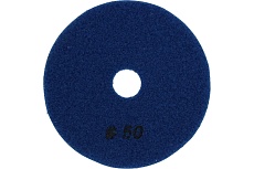 Алмазный гибкий шлифовальный круг Orientcraft АГШК 100 мм, P50, Черепашка для влажной шлифовки 10050