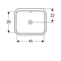 Раковина Geberit VariForm 53 см 500.760.01.2