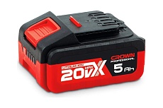 Аккумулятор (20В; 5.0 Ач; 100Wh; Li-ion 18650) Crown CAB205014XE