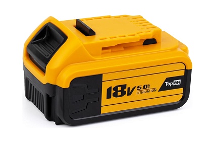 Аккумулятор для DEWALT 18V 5.0AH (LI-ION) PN: DCB184 Topon TOP-PTGD-DEW-18-5.0