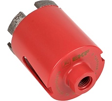 Коронка алмазная Expert DCH-68 Laser (68 мм; M16; SDS-Plus) EKF dch-68-m16