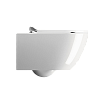 Подвесной унитаз GSI Pura 8815FR211 55x36 безободковый, белый с креплением