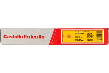 Электроды EutecTrode E308L-17 VP 2x300 мм, 2 кг CASTOLIN 71101029