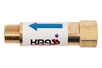 Затвор предохранительный ЗП-К-10 кислород выход редуктора Krass 2117568
