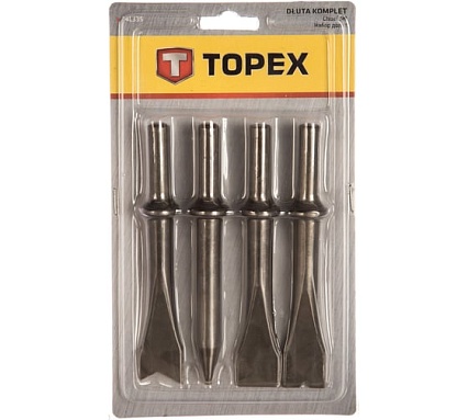 Набор зубил (4 шт.) Topex 74L335