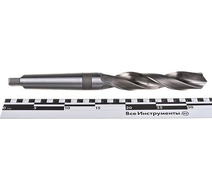 Сверло кх средняя серия (33.0х185х334 мм; КМ4; HSS 4241; ГОСТ 10903-77) ИНСТУЛС 00001335549