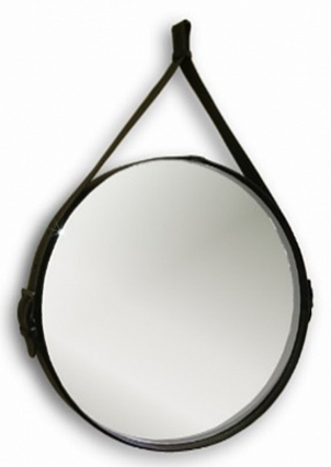 Зеркало Silver Mirrors Kapitan 51x51 см, коричневый