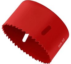 Коронка биметаллическая по металлу 80 мм Vertextools 2525-80