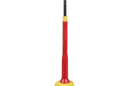 Шлицевая диэлектрическая отвертка Norgau 2,5х75 мм, тип N171-2,5x75 067062225