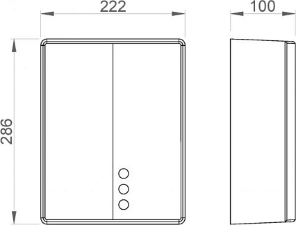 Сушилка для рук Nofer 01491.W  BIGFLOWevo автоматическая 2050 W из ABS пластика белая