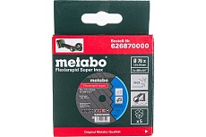 Диск отрезной Flexiarapid (5 шт; 76 мм; 1 мм) Metabo 626870000