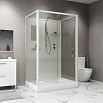 Душевая кабина Niagara Standart ST120/90/15Q/BK 120x90 стекло прозрачное, без крыши, без г/м