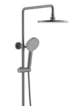 Душевая стойка Aquatek Бетта AQ2140BGM оружейная сталь