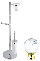 Стойка напольная Cezares Olimp OLIMP-WCS-03/24-Sw золото