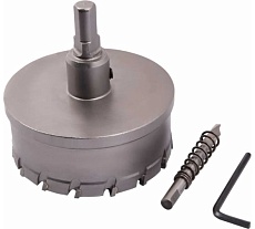 Коронка по металлу 54 мм с пластинами ВК8 WOLFSTAR cw00040