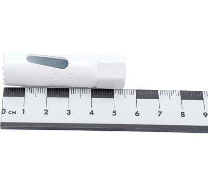 Коронка биметаллическая мелкий зуб (16 мм, 38 мм, HSSE, М42) №303 Профоснастка 80102003
