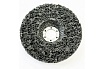 Круг зачистной Коралл 125x22 мм, черный Tsunami D96100COR0125BK