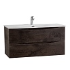Мебель для ванной BelBagno Marino-Cer-N 100 см Rovere Nature Grigio