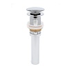 Донный клапан AQUAme AQM7001-0 без перелива, хром