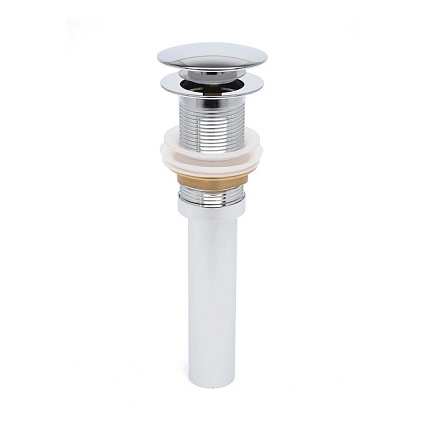 Донный клапан AQUAme AQM7001-0 без перелива, хром