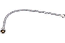 Подводка для воды AQUALINE нейлон/ПВХ стальнаягайка вн-вн 1/2 - 60 см 04863