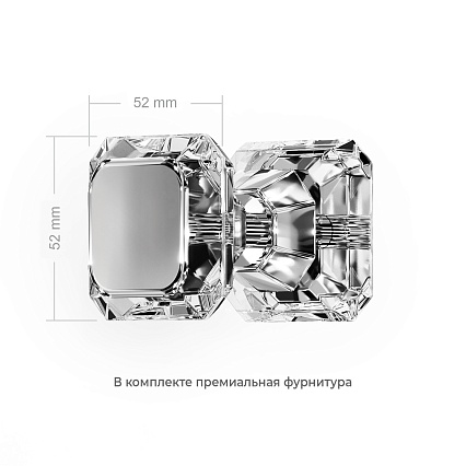 Душевая перегородка RGW Walk In WA-054 (WA-010 + Z-072) 110x195 хром, прозрачное 351005413-11
