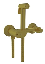 Смеситель RGW SP-216Gb с гигиеническим душем, брашированное золото 581408216-06