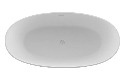 Ванна из искусственного камня Vincea Солид Серфейс (Solid Surface) VBT-4S06-1800MW белый матовый 180x80 см