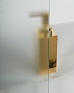 Шторка для ванны BelBagno Sela 120x140, рифленная, 2 секции L