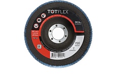 Круг лепестковый торцевой aggressor 2 125x22 мм, z, р80 TOTFLEX 4631166001318