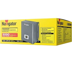 Стабилизатор напряжения Navigator NVR-RW1-5000 61779