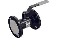 Шаровой кран ALSO КШ.Ф.050.40-01 Ду50 Ру40 фланцевый редуционный стандартнопроходной D160-04388