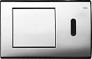 Кнопка смыва TECE Planus 9240351 с ИК-датчиком (питание от батарейки 6В), металл, хром глянцевый