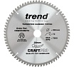 Пильный диск 260 мм 72 зуба Trend CSB/CC26072