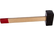 Кованая кувалда в сборе (деревянная ручка) 2 кг КУРС 45022