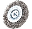 Щетка проволочная дисковая (75 мм; INOX; хвостовик 6.25 мм) Graphite 57H602