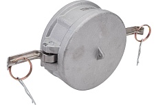 Алюминиевый камлок TITAN LOCK типа DC серия EcoLine, заглушка для ниппеля 4&quot; TL400DCAL-EL