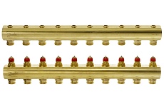 Коллекторы Danfoss FHF-10 для 10 контуров 088U0510