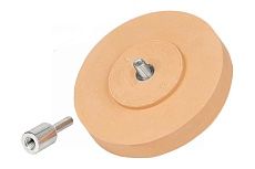 Диск зачистной резиновый с адаптером 100 мм, для удаления скотча и остатков клея Nordberg DR100