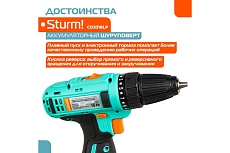 Аккумуляторная дрель-шуруповерт Sturm CD3318LP
