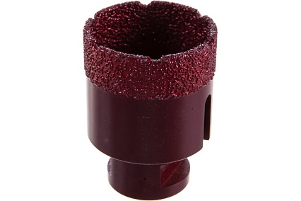 Коронка алмазная вакуумная по камню D45-15W-35L-M14 (45х35 мм; М14) Messer 06-35-045