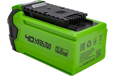 Аккумулятор с USB разъемом G40USB2 40 В, 2 Ач GreenWorks 2939407